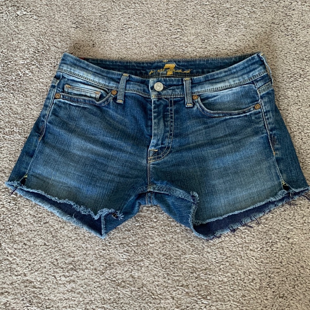 7 For All Mankind Denim Shorts Flynt